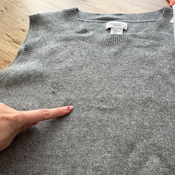 Song of Style Heather Gray Knit Fabric - Picture 8 of 8